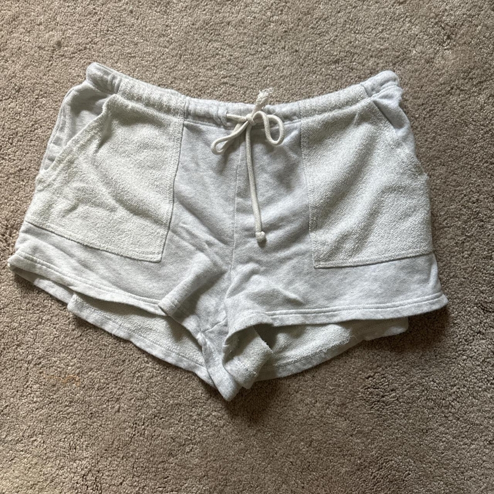 Aerie Light Gray Athletic Shorts